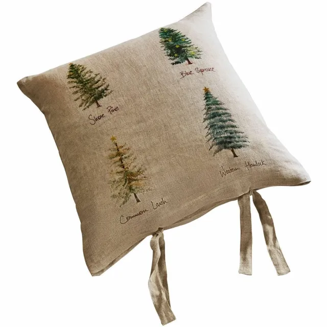 Loberon Kussenhoes Jarrier beige/groen