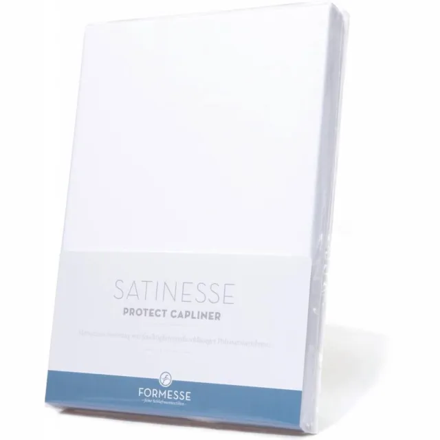 Bella Donna Satinesse Protect Moltonhoeslaken - Wit - 90x200