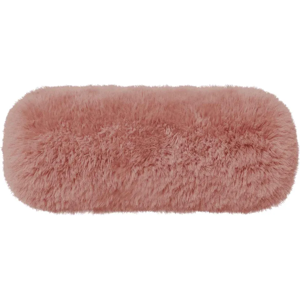 vidaXL Kussensloop 6 st HEERLEN Roze Dia. 15 x 40 cm PV Fleece, foto 3