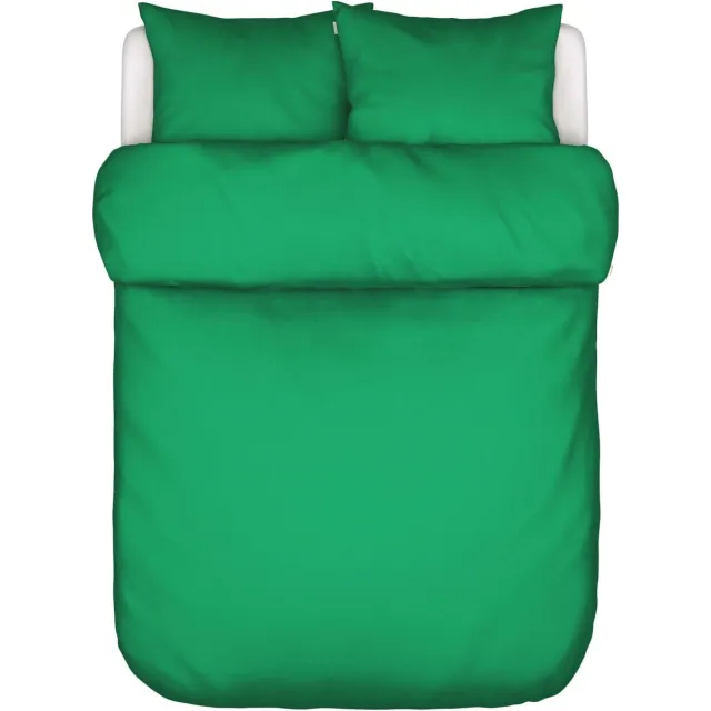 Marc O'Polo Tove Dekbedovertrek Biologisch Katoenperkal Vivid Green - Tweepersoons – 200x200/220 cm