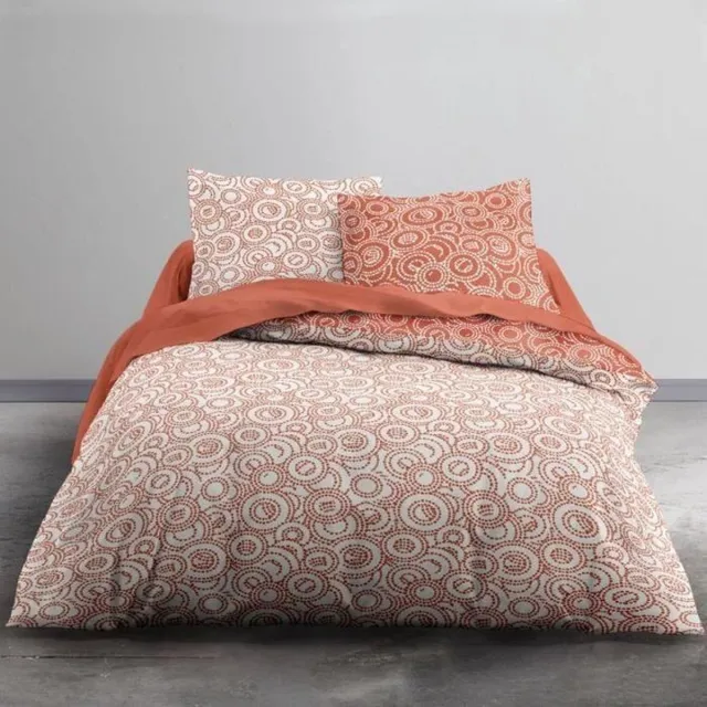 Today Crazy - Dekbedovertrek - Oranje Print - Polyester
