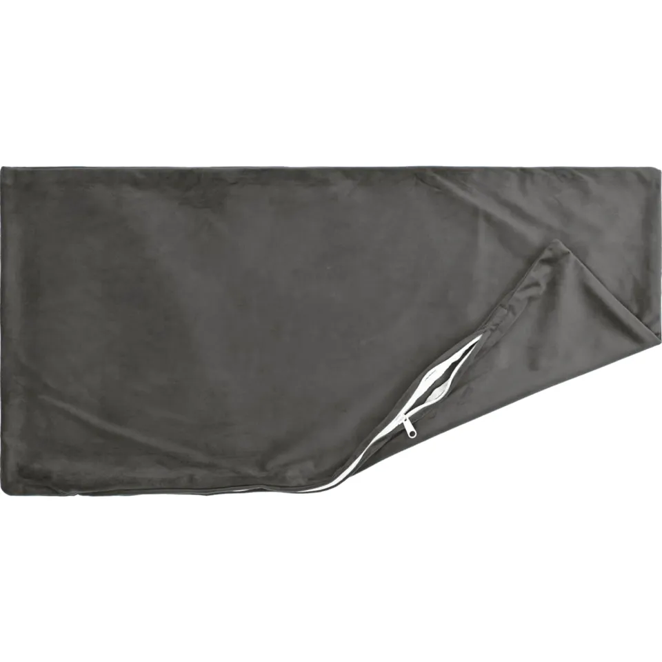 vidaXL Kussensloop 2 st HEERLEN Donkergrijs 50 x 70 cm fluweel, foto 4