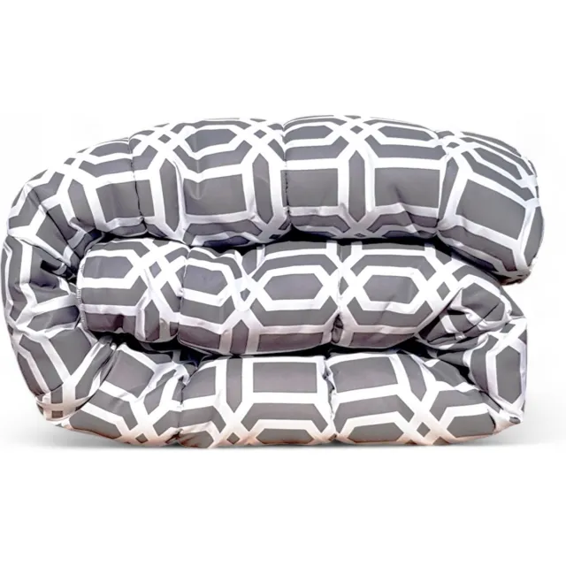 bedlin Dekbed bedrukt 240x220cm Black/Greyblock Multicolor