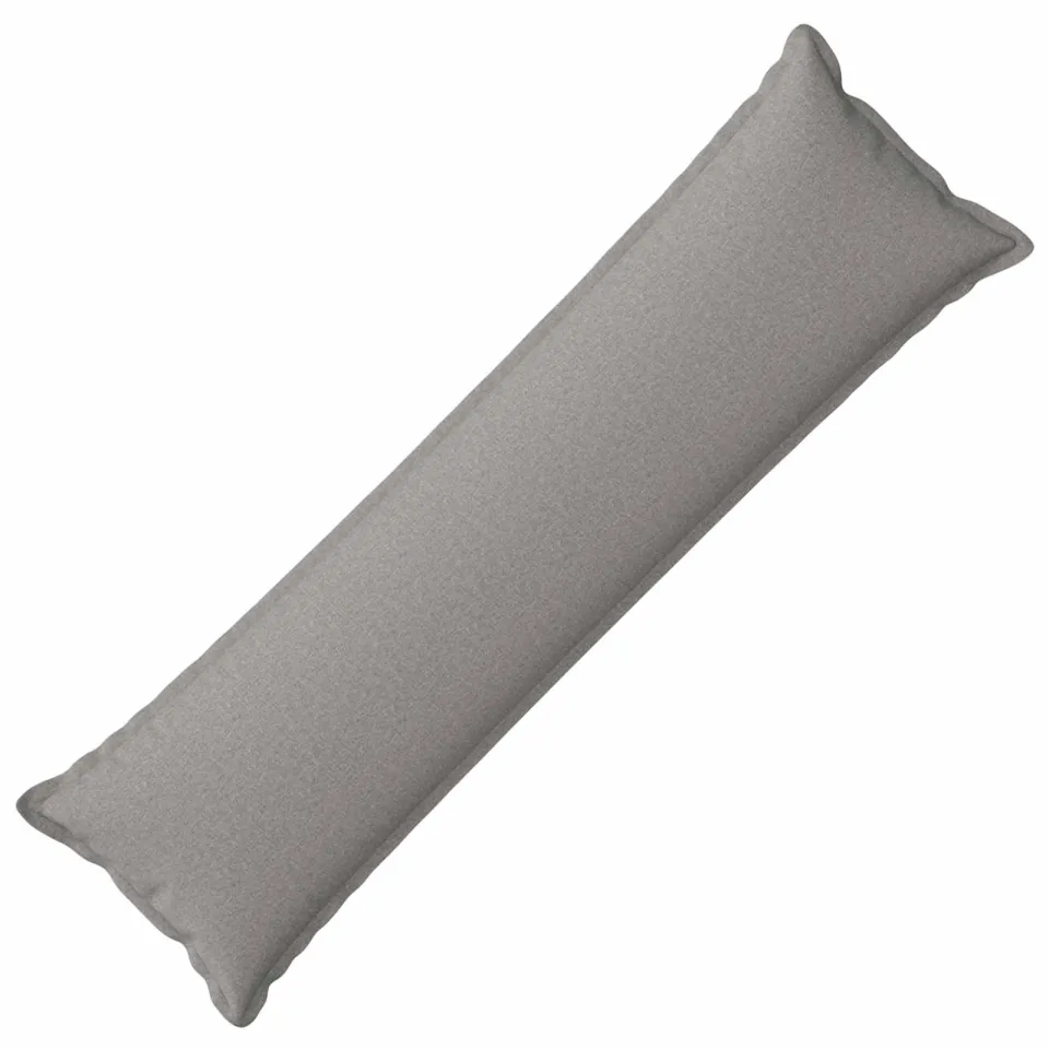 vidaXL Kussensloop HOUTEN Wolkengrijs 40 x 145 cm Faux Linnen grijs, foto 3