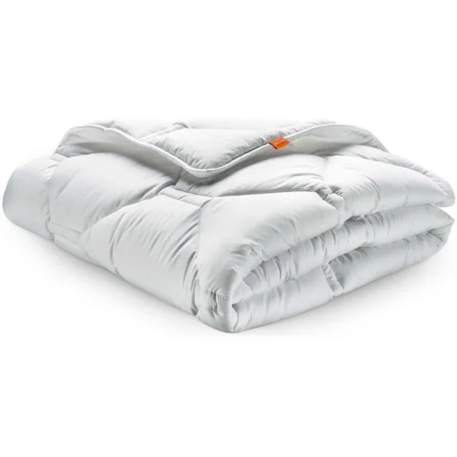 Sleepling 200x200 cm all year dekbed Komfort 100 | dekbed voor alle seizoenen | overtrek gemaakt van 100% fijne microvezel | Made in Germany | Ökotex 100 | wasbaar op 95 graden wit