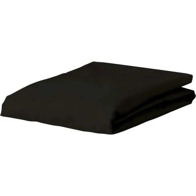 Essenza The Perfect Organic Jersey Hoeslaken Zwart - 180-200 x 200-220 cm