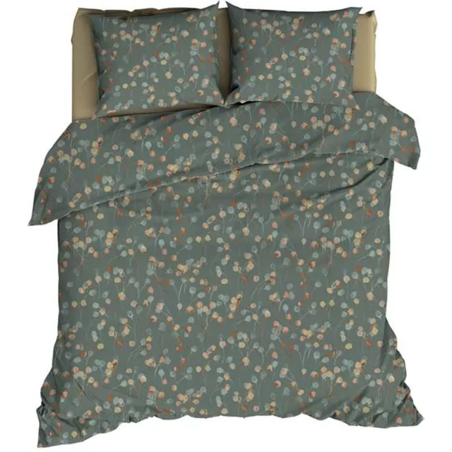 Satin D Or Satin d'Or Muriel Dekbedovertrek - Tweepersoons - 200x200/220 cm - Mineral