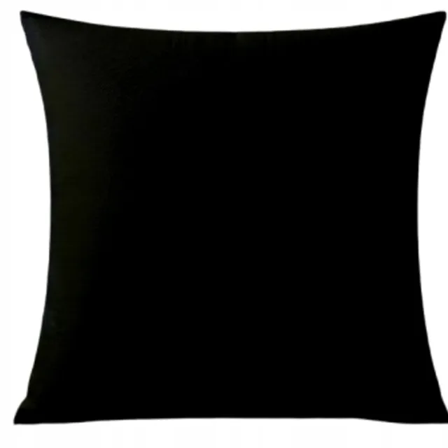 MMO-EURO Martyna Opiełka Decoratieve Kussensloop Velours Zwart 60x60 cm