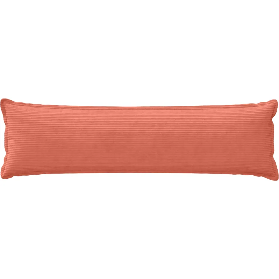 vidaXL Kussensloop HOUTEN Rood-oranje 40 x 145 cm corduroy Vermiljoen