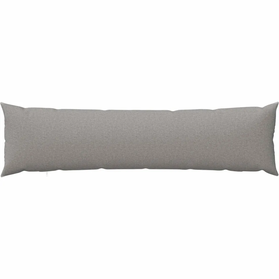 vidaXL Kussensloop HEERLEN Wolkengrijs 40 x 145 cm Stof