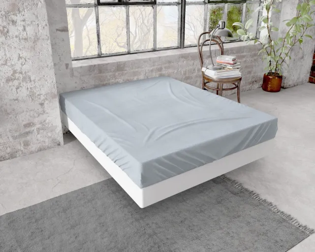 Dreamhouse Flanel Hoeslaken Premium - 180 x 200/210 - Grijs