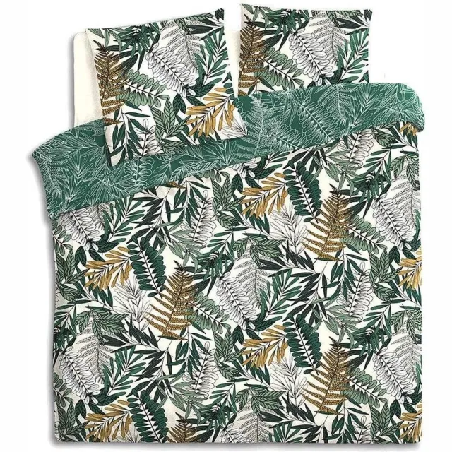 Atmosphera Créateur d'intérieur® Atmosphera - dekbedovertrek - beddengoed set voor tweepersoons bed - 240 x 220 cm