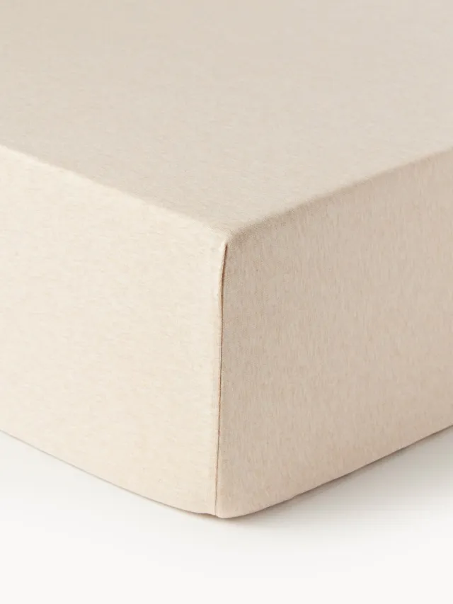 Westwing Collection Hoeslaken Gorgy, jersey Beige