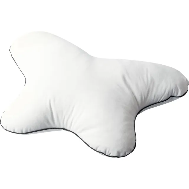 Zydante Visco Spaghetti Vlinder Hoofdkussen – Butterfly Kussen – Traagschuim – Ergonomische Ondersteuning – 55x50 cm Wit