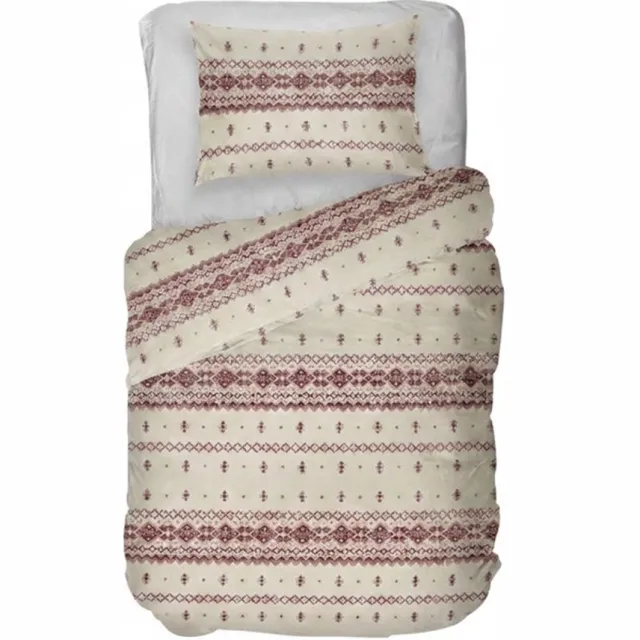 kayori Sola Dekbedovertrek - Eenpersoons - 140x200/220 cm - Offwhite