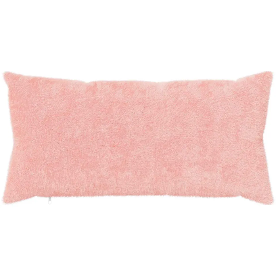 vidaXL Kussensloop 6 st HEERLEN Roze 40 x 70 cm Nep Konijnenbont