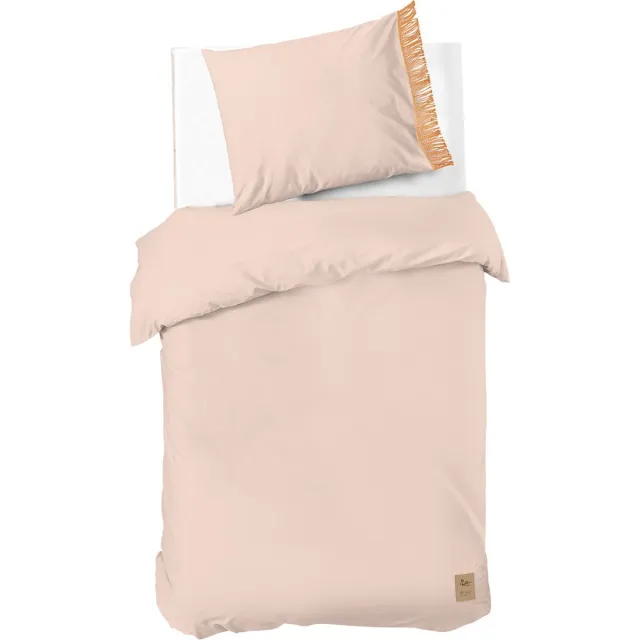 Dindi Home Dekbedovertrek Funky Frills - 140x220 - 100% katoen - Roze