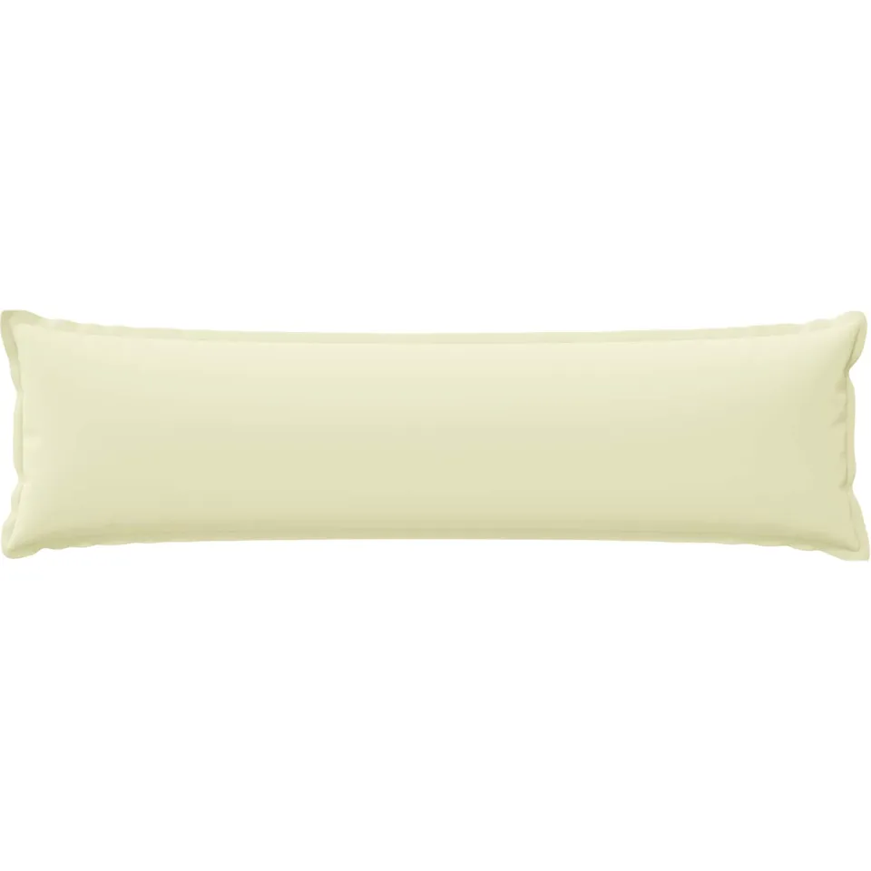 vidaXL Kussensloop HOUTEN Crèmekleurig 40 x 145 cm Polyester, foto 4