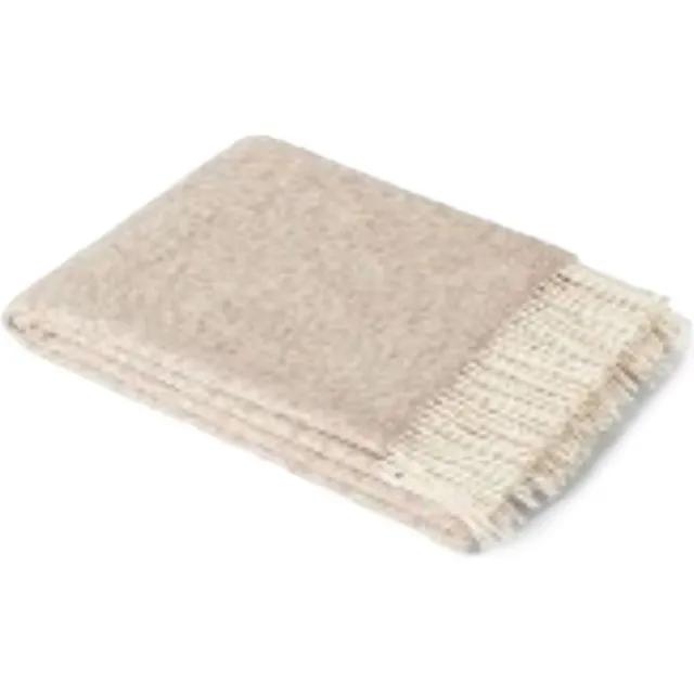 Stackelbergs Stackelberg - Plaid - Deken - wit - B180 x L140 cm Creme