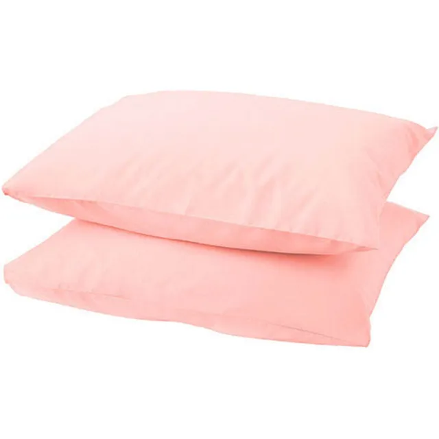 Y-not® Kussenslopen Roze - 100% Perkaal Katoen - 60x70cm | Set van 2 stuks
