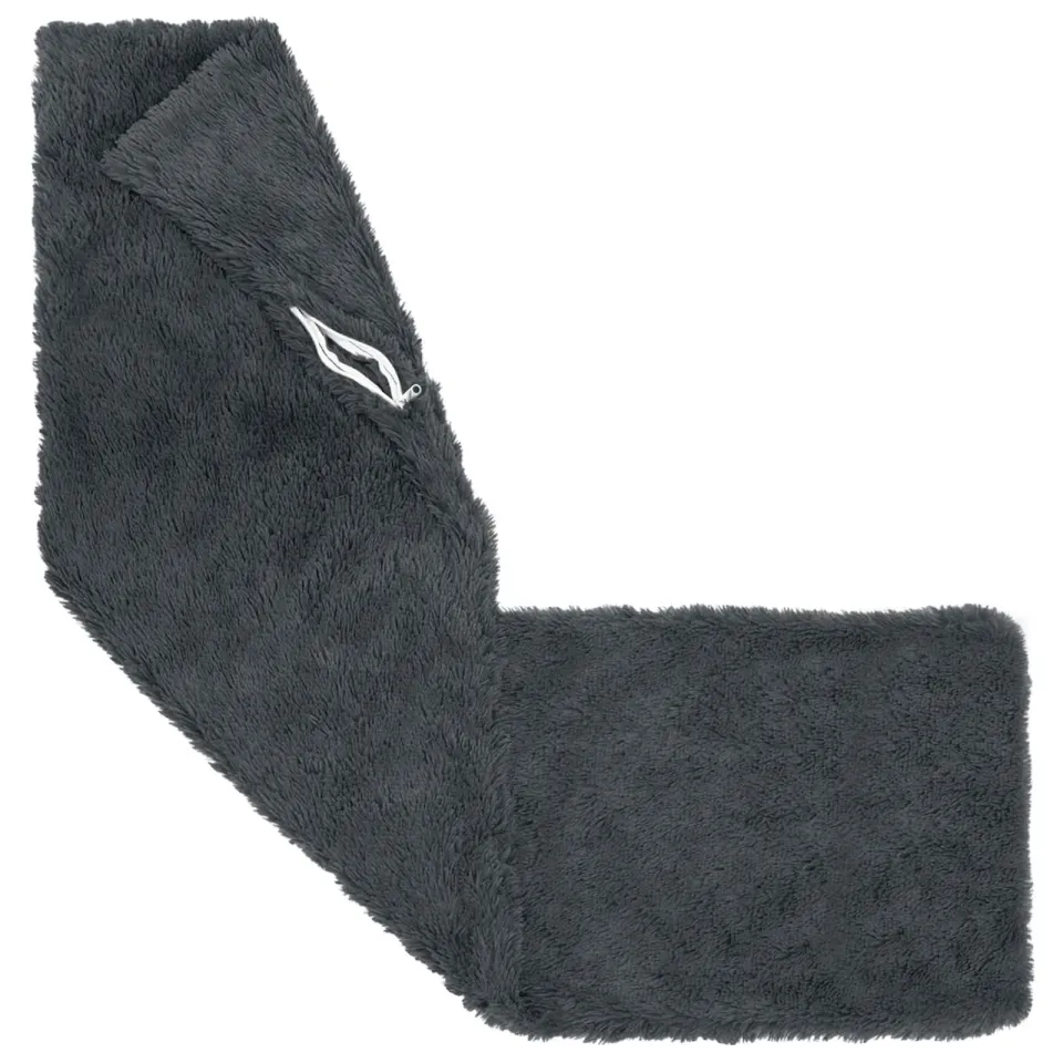 vidaXL Kussensloop 2 st HEERLEN Antracietkleurig 40 x 145 cm PV Fleece, foto 4