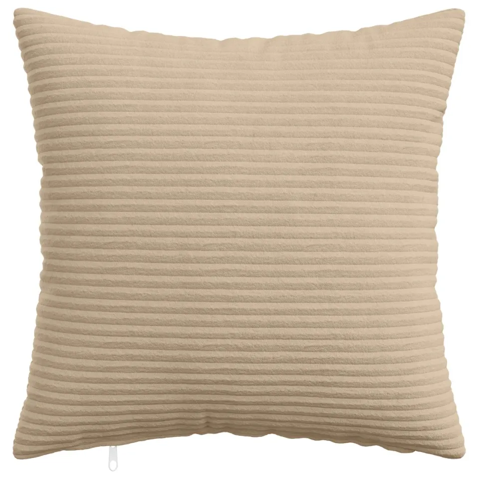 vidaXL Kussensloop 6 st HEERLEN Taupe 40 x 40 cm corduroy