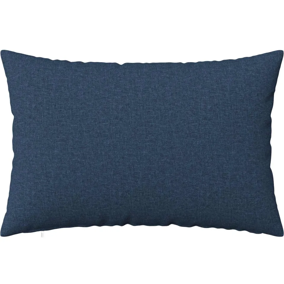 vidaXL Kussensloop 2 st HEERLEN Blauw 30 x 50 cm Stof