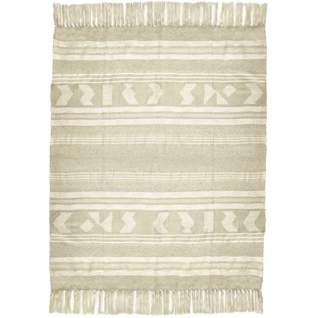 Malagoon Craft plaid beige Wit