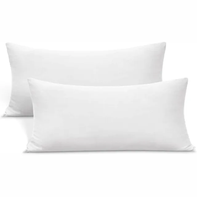 Unyqoos Waterdichte kussenbeschermers set van 2 voor optimale hygiëne en comfort wit