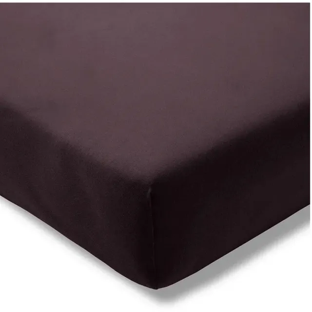 Estella 675 - Hoeslaken - 200 x 200 cm - Katoenjersey met elastaan - Paars