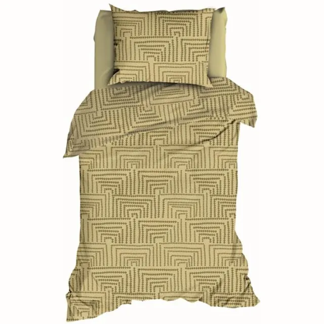 Satin D Or Satin d'Or Vendome Dekbedovertrek - Eenpersoons - 140x200/220 cm - Groen