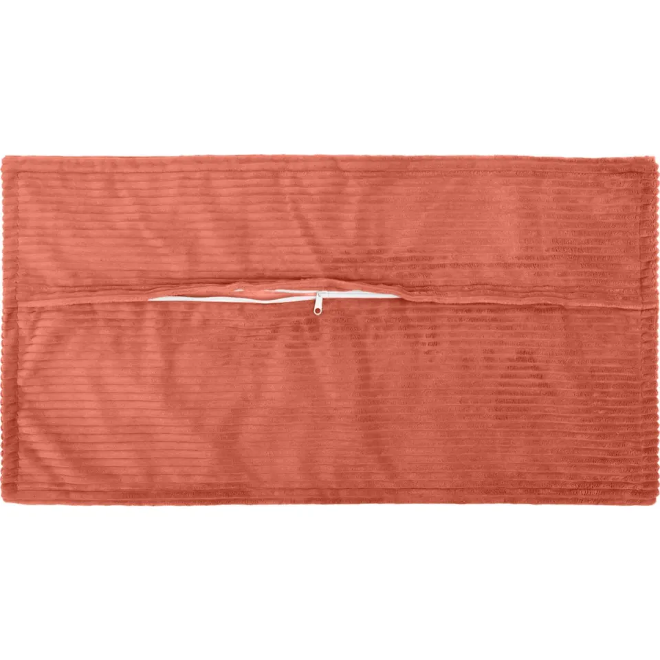 vidaXL Kussensloop 6 st HOUTEN Rood-oranje 40 x 70 cm corduroy, foto 4