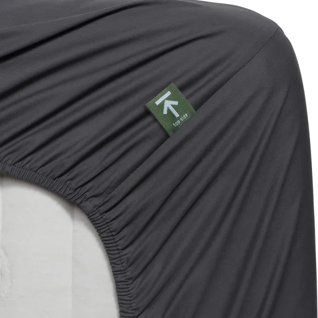 Beddinghouse Percale katoen - Topper Hoeslaken - 180x220 - Antraciet