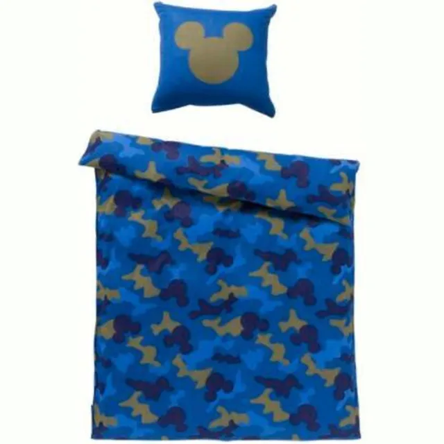 Disney Mickey Mouse Dekbedovertrek 1 persoons - blauw