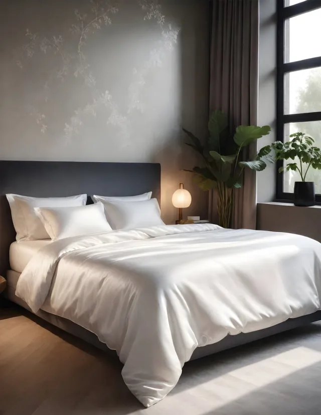 inSilk Zijden dekbed overtrek Nuovo Seta Wit 140x200/220 - Set inclusief Zijden Kussensloop - 100% Puur Zijde