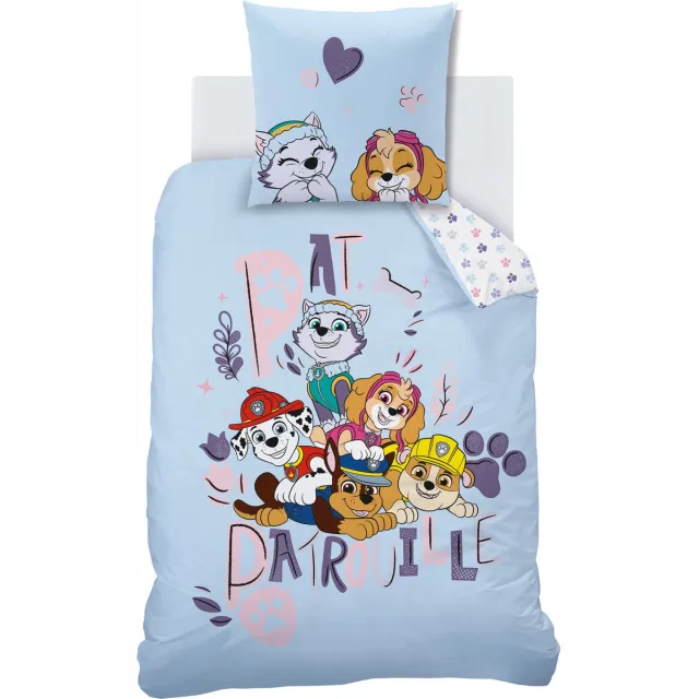 PAW Patrol Dekbedovertrek Waf - Katoen Blauw