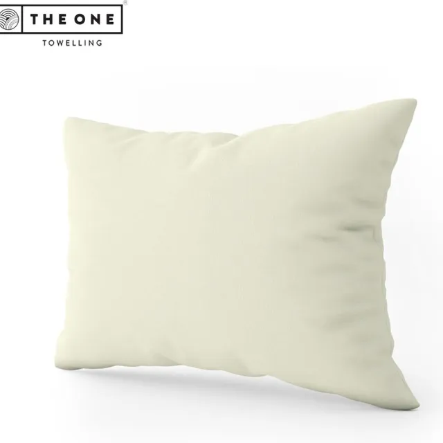 The One Towelling The One Bedding Kussensloop - 60 x 70 cm - Beddengoed - Katoen/Satijn - Crème
