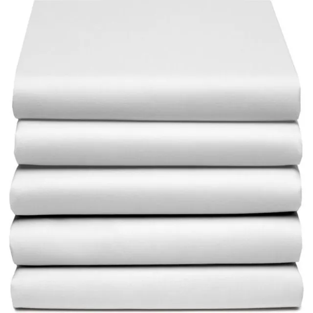 Stolz Dubbel Jersey Split-Topper Hoeslaken(tot 12 cm) - 160x200/210 cm - White