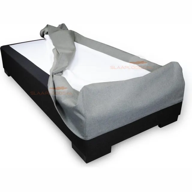 Slaaploods.nl Boxspring Hoes - 80 x 210 cm - Hoogte 30 cm - Grijs