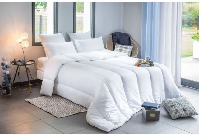 BLANREVE 400 g/m² – Anti-mijt dekbed – 240 x 220 – 4 seizoenen Wit