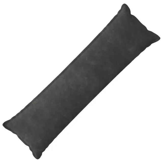 vidaXL Kussensloop HOUTEN Antracietkleurig 40 x 145 cm