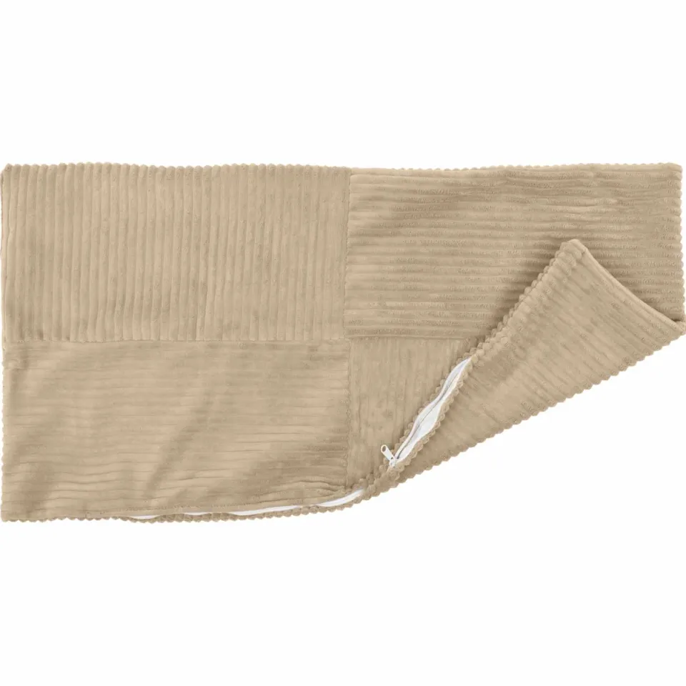 vidaXL Kussensloop 6 st ALMELO Taupe 50 x 70 cm corduroy, foto 4