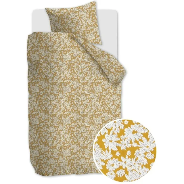 Ariadne At Home Tiny Florals dekbedovertrek - Oker