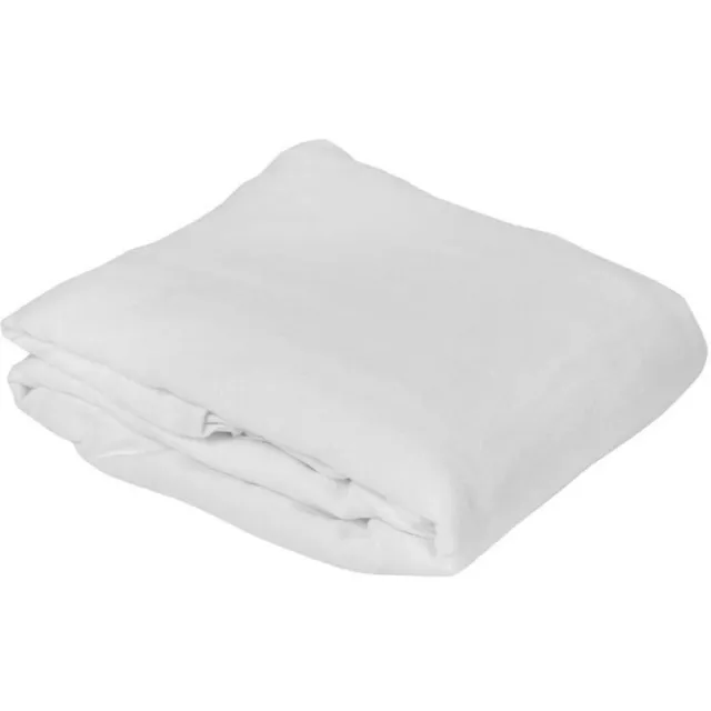 Toison D'or Beddengoedbeschermer - TOISON D'OR - CUMIN - 100% katoen - 160 x 200 cm wit