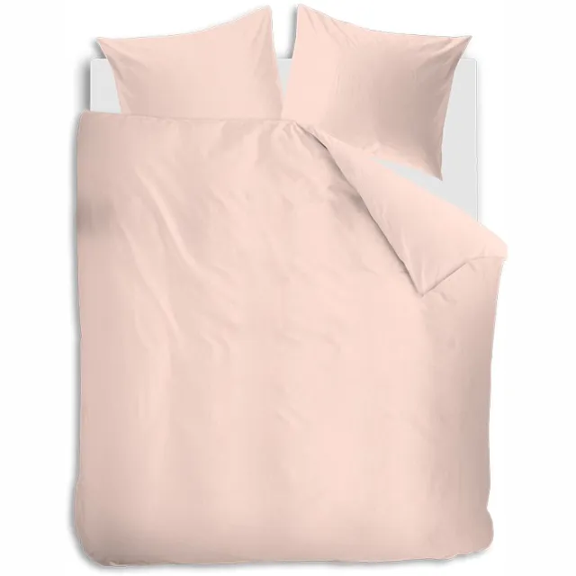 Auping Chambray blossom Dekbedovertrek - Tweepersoons 260 x 220 cm - Biologisch katoen - Blush
