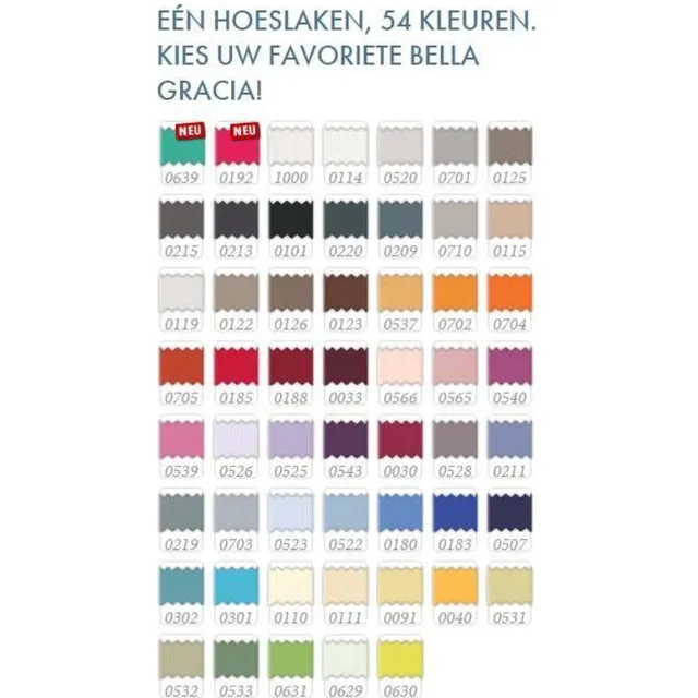 Formesse Bella Gracia Jersey Hoeslaken - Azuur (0180) blauw