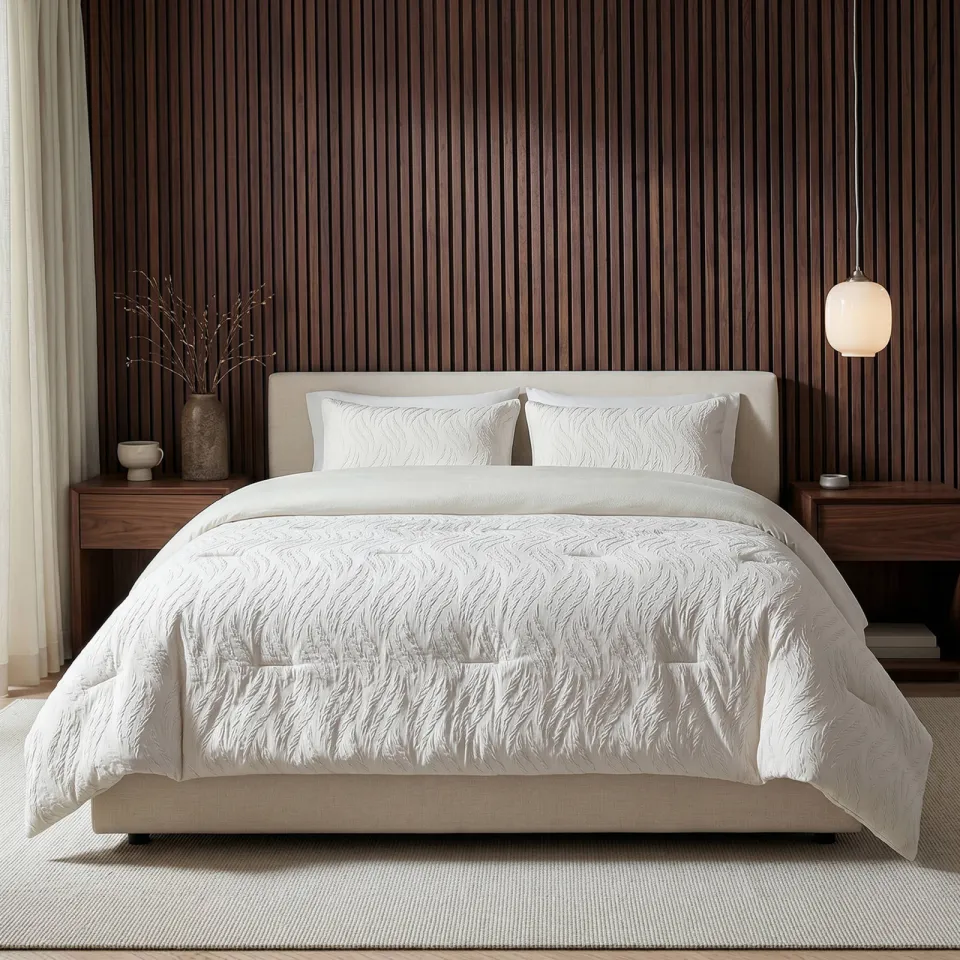 Sleeptime Lazy synthetisch enkel dekbed - beige, foto 6