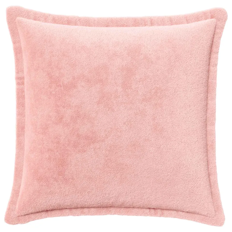 vidaXL Kussensloop 12 st HOUTEN Roze 45 x 45 cm Flanel