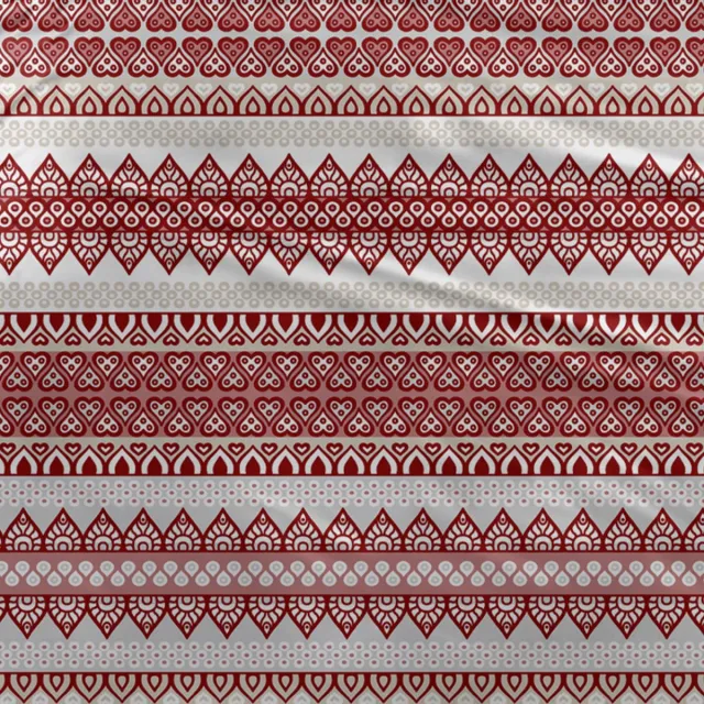 Sleepnight Dekbedovertrek Katoen Kristel - Bordeaux - 240 x 200/220 cm + 2 kussenslopen - [Bordeaux]