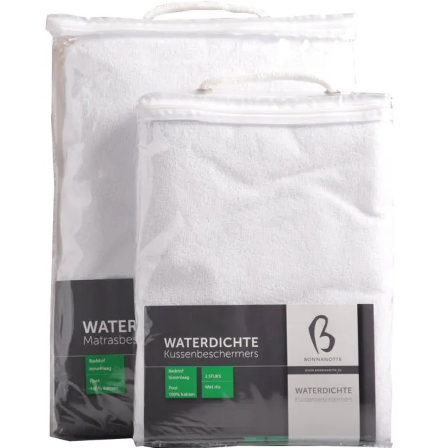 Bonnanotte Waterdichte Matrasbeschermer - Wit 80x210